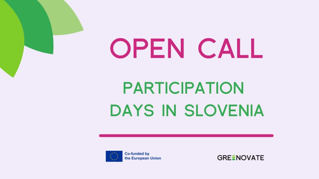 Open Call for Participants: Participation Days in Slovenia