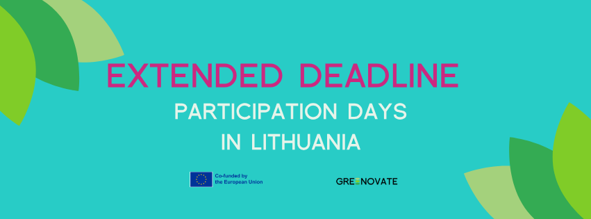 Deadline extended – Participation Days in Lithuania